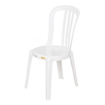 Cadeira Miami Bistrot Branca - Grosfillex