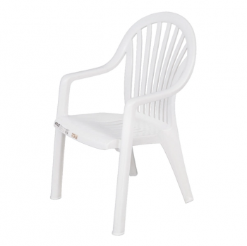 Poltrona Pacific Alto Branca Grosfillex