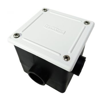 Caixa De Passagem Sodramar Plástica Tampa ABS