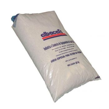 Saco de Areia 30kg para Filtro de Piscina - Albacete