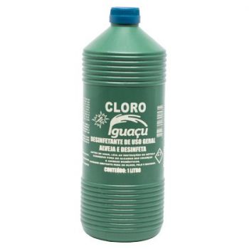 Cloro Líquido P/ Limpeza 1L - Iguaçu