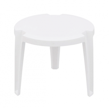 Mesa De Apoio Miami 45cm Branca Grosfillex