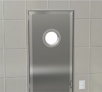 Porta Sauna Aço Inox - Incisor
