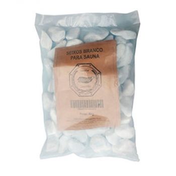 Pedra Dolamita Branca 4KG P/Sauna