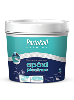 Rejunte Piscina Epoxi Branco 1Kg - Portokoll