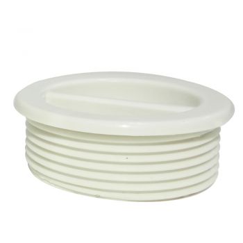 Tampa Conexão Branco P/ Dispositivo De Aspiração 1.1/2 - Sodramar