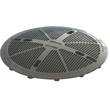 Tampa P/ Dreno De Fundo FSB Prata - Sodramar