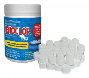 Cloro Bioclor C/ 50 Pastilhas 2g 500 a 1200L - Clorin