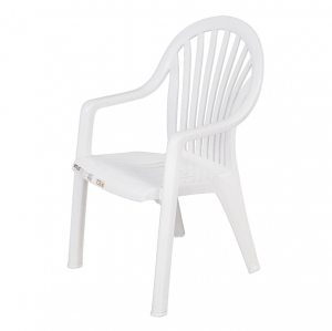 Poltrona Pacific Alto Branca Grosfillex