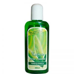 Essência Natural 100% Eucalipto Para Sauna 240ml Sem Álcool