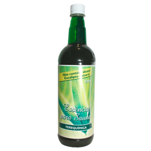 Essência Natural 100% Eucalipto Para Sauna 930ml Sem Álcool
